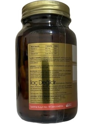 Prime Shiffahome Shiffa Vitamin C 60 Tablet 1250 Mg 1 Paket (1 x 1 Adet)