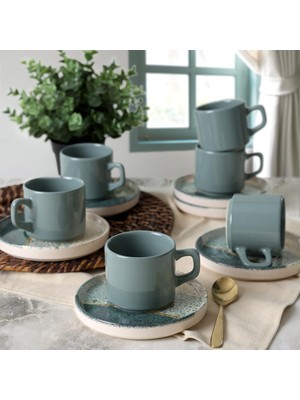 Prime Colored Çay Takımı 12 Parça 6 Kişilik 19781