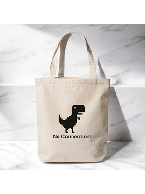 Prime Dino - Özel Tasarım Bez Çanta, Omuz ve El Çantası, 35X40CM