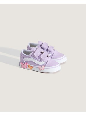 Vans Old Skool V Butterfly Kız Çocuk Ayakkabı VN000EFHFSF1