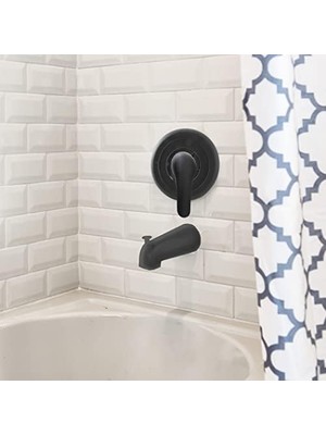Prime 11083 Küvet ve Duş Bataryaları Kitiyle Kullanın, Mat Siyah