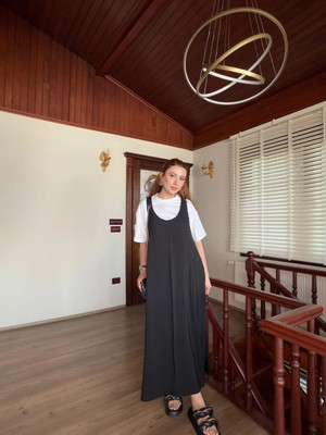 Arwey Tst Tshirt Salopet Ikilisi Takım