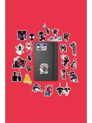 Miles Morales /bullet Journal Defter Çıkartma Ajanda Laptop Etiket