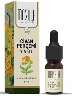 Prime Masala Saf Civan Perçemi Yağı 5 Ml. (Yarrow Oil)