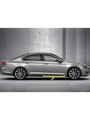 Prime Sağ Ön Kapı Bandı Çıtası Kromaj 3G0853332A Vw Passat B8 ile Uyumlu 2015-2019