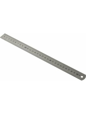 Prime Etval Çelik Cetvel, 1000X40X1.0 Mm, Metal Ölçüm Cetveli