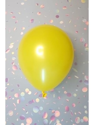 Prime Sarı Balon 10 Adet - 12 Inc 30 cm Parti Balonu