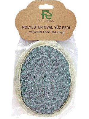Prime Fe-Polyester Oval Yüz Pedi Face Pad