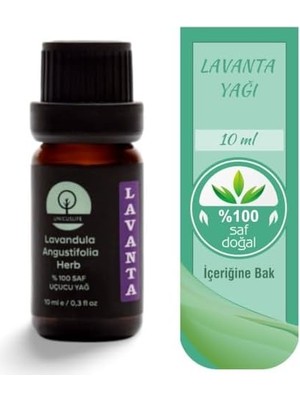 Prime Unicuslife% 100 Saf Doğal Lavanta Yağı (Seyreltilmemiş) 10 ml