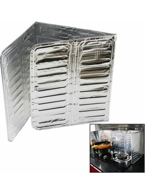 Prime Ocak Yağ Sıçrama Koruyucu Alüminyum Folyo Plaka, 83X32.5CM