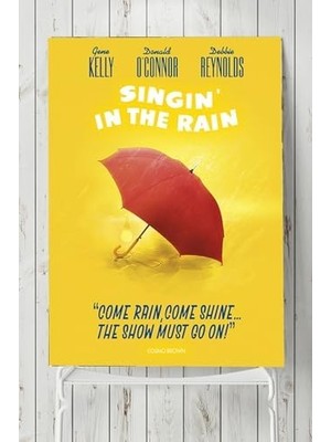 (PSTER8385) Singin In The Rain Film Afişi Poster 6