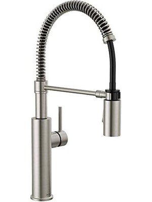 Prime Antoni Pull Püskürtücülü Mutfak Bataryası, Ticari Mutfak Lavabo Bataryası, Mutfak Lavabo Muslukları, Manyetik Yerleştirme Püskürtme Kafası, Spotshield Paslanmaz 18803-SP-DST