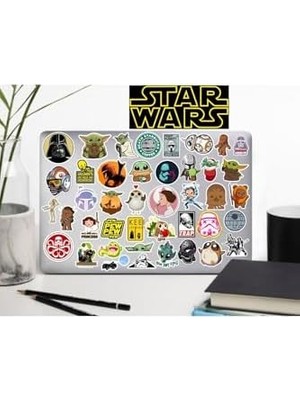 Prime Yıldız Savaşları Telefon Laptop Notebook Tablet Defter Matara Etiket