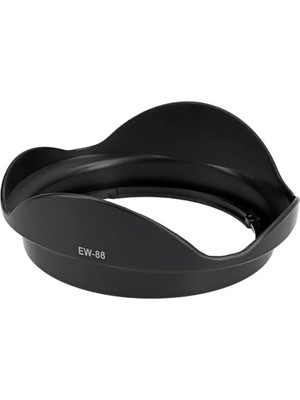 Prime Ew-88 Lens Parasoley – Ef 16-35MM F/2.8l Iı Usm ile Uyumlu | Parlama ve Yansıma Önleyici Lens Hood | Dayanıklı Abs Malzeme | Ters Takılabilir Tasarım