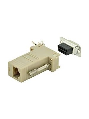 Prime D-Sub 9 - Adaptör - Kendiniz Montaj Için Bağlantı - Soketten Sokete - RS-232 - RS-485 - Pvc Gövde