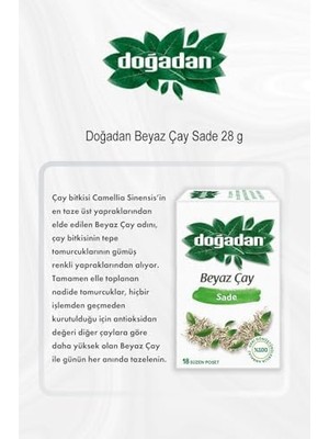 Prime Beyaz Çay Sade 28 G 5 Al 4 Öde ve Rosie Pamuk
