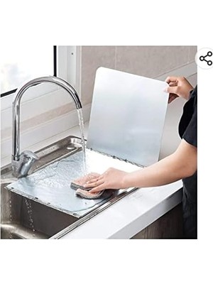 Prime Ocak Arkası Koruyucu Yağ Sıçratmaz Panel Küçük Boy Tekli Ocak Için Uyumludur 30+30+30