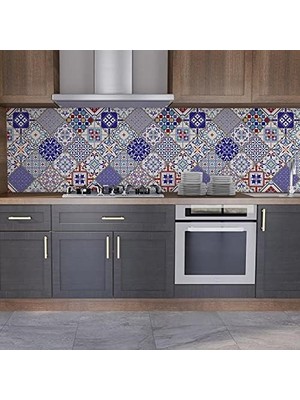 Prime Mutfak Tezgah Arası Folyo Kaplama Folyosu Seramik 60 x 100