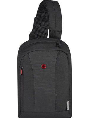 Prime Wenger 611876 - Monosling Omuz Çantası 36 cm Siyah, Siyah, Ölçü Birimi, Rucksack