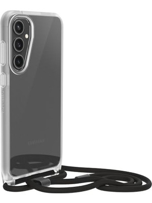 Prime React Necklace Kılıf Galaxy S23 Fe Için, Ultra Ince, Koruyucu Kılıf, Ayarlanabilir ve Çıkarılabilir Cep Telefonu Zincirli, Askeri Standartlara Göre Test Edilmiştir, Şeffaf