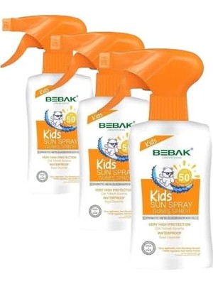 Prime Bebak Bebek Güneş Losyonu 50 Spf+ 175 ml (3 Paketi)