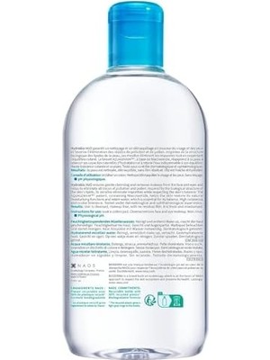 Prime Hydrabio H2O Kuru Ciltler Için Nemlendirici Micellar Makyaj Temizleme Suyu Yüz ve Göz Çevresi Kullanımına Uygun