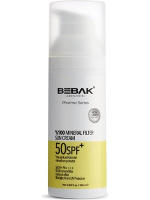 Prime Bebak Pharma Mineral Filter Güneş Kremi 50SPF+ 50ML