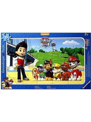 Prime 15 Parça Küçük Çerçeveli Paw Patrol Puzzle -061242