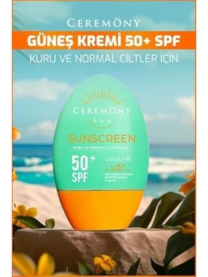 Prime Ceremony Güneş Kremi 50+Spf Kuru ve Normal Cilt.