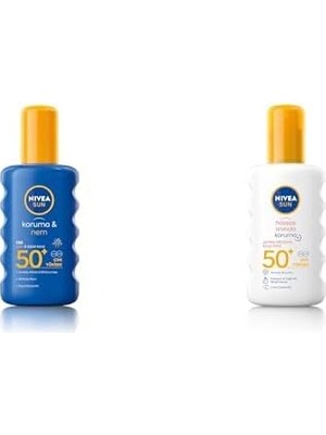 Prime Sun Güneş Kremi Seti (Koruma & Nem ve Hassas Koruma, 2 x 200 Ml)