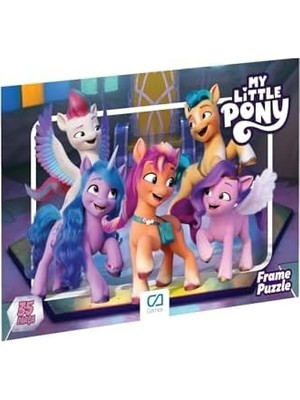 Prime My Lisanslı 35 Parça Çerçeveli 34X24CM Çocuk Puzzle Yapboz Yeni Serisi (Mor)
