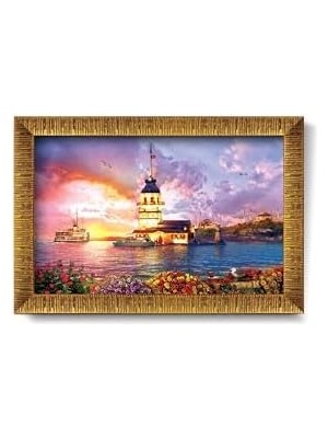 Prime Kız Kulesi 1000 Parça Çerçeveli Puzzle