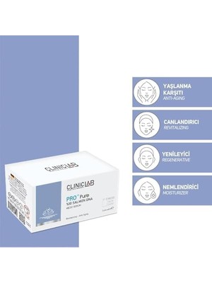 Prime Cliniclab%10 Salmon Dna Meso Serum 6 ml x 2 Adet