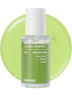 Prime Celimax Celimax Noni Iı Ampoule Calming + 30ML / Noni Özü Içeren Antioksidan Etkili Yatıştırıcı ve Canlandırıcı Ampul