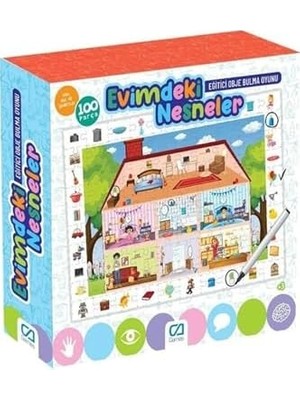 Prime Evimdeki Nesneler Puzzle 100 Parça, 7832909523846