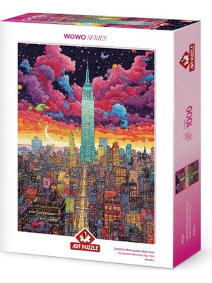Prime Rengarenk, New York 1000 Parça Puzzle