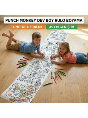 Prime Boyama Kağıdı Rulo 4 Metre Uzunluk 45 cm Genişlik