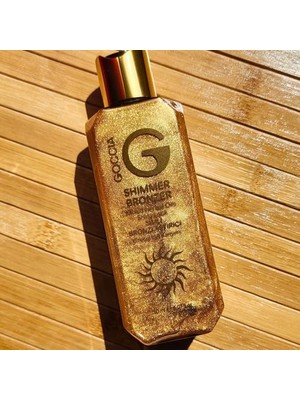 Prime Shimmer Bronzer 150ML Simli Bronzlaştırıcı – Cildinizde Parlayan Güzellik, Işıltınızı Yansıtın (3 Paketi)