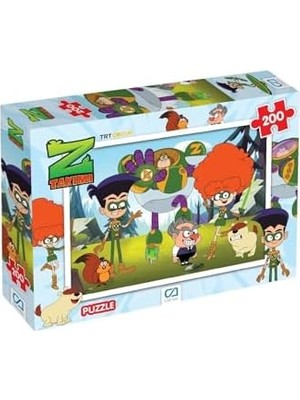 Prime Z-Takımı Lisanslı 200 Parça 33X48CM Çocuk Puzzle Yapboz
