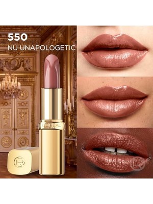 Prime Riche Bitişli Ruj - 550 Nude Unapologetic