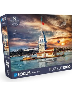 Prime Blue Focus 1000 Parça - Maıden's Tower (Kız Kulesi)