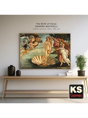 Prime 23507 The Birth Of Venus 4000 Parça Puzzle