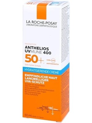 Prime Anthelios Uvmune Spf 50+ Nemlendirici Güneş Kremi 50 ml