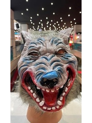 Prime Halloween Kurt Maskesi, Korku Maskesi, Bayramı Aksesuarları, Halloween Kostüm Aksesuarı, Şaka Oyunları ve Korku Maskeleri