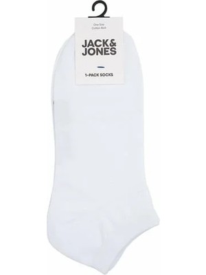 Jack & Jones Jjdongo Short Sock Noos Unisex Beyaz Çorap 12066296-White