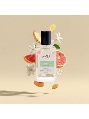 Prime Mad W128 Selective Eau De Parfum (Edp) 50 ml Erkek Parfüm – Nane, Tarçın ve Odunsu Alt Tonlarla Modern ve Çekici