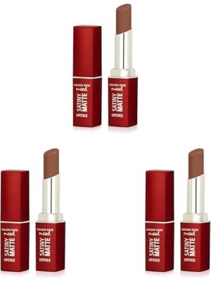 Prime Satiny Lipstick No:01 Nude - Mat Ruj (3 Paketi)