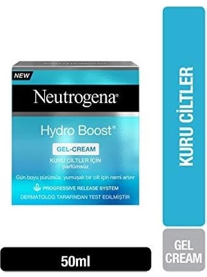 Prime Neutrogena Hydro Boost Gel Cream Nemlendirici Kuru Ciltler Için (50 Ml) (2 Paketi)