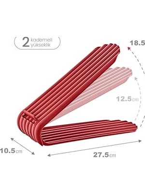 Prime Clamp 6'lı Set Ayarlanabilir Ayakkabı Rampası