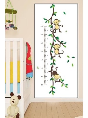 Prime (PSTER21308) Maymunlu Çocuk Boy Ölçer Poster
